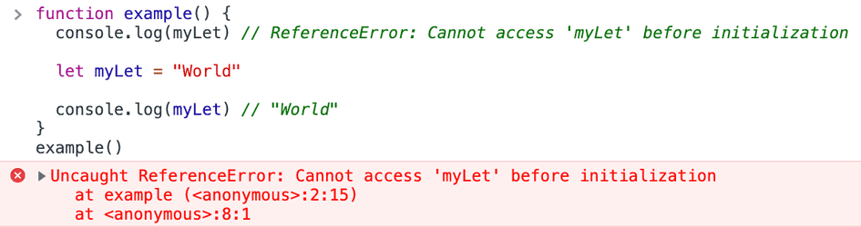 What is the difference between let and var in JavaScript | Atomized Objects