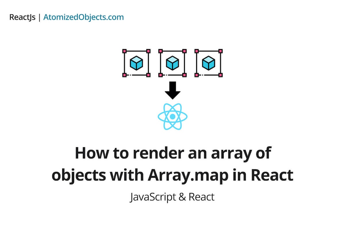How to render an array of objects with Array.map in React