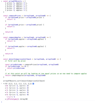 How to sort an array of objects by property value in JavaScript ...