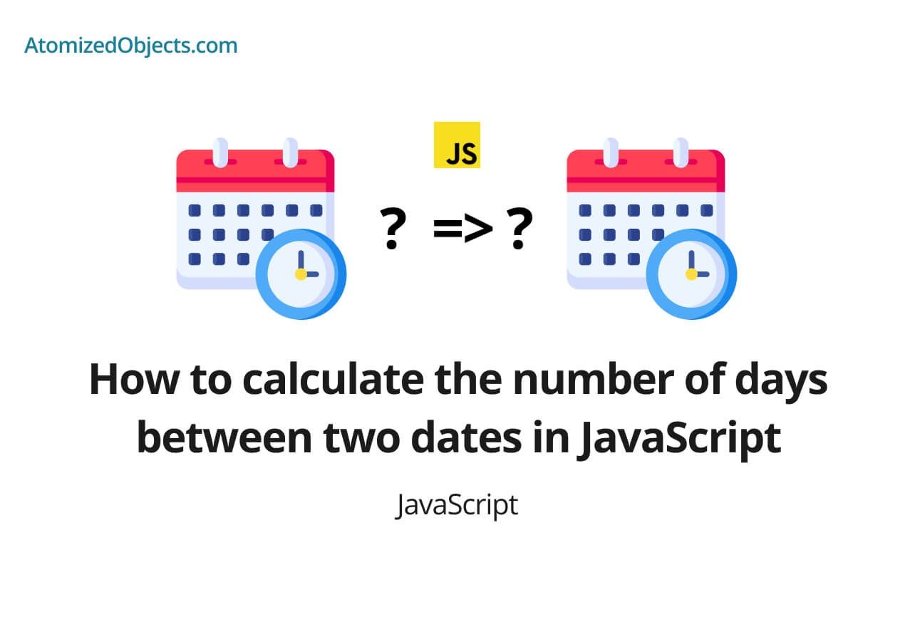 How to calculate the number of days between two dates in JavaScript