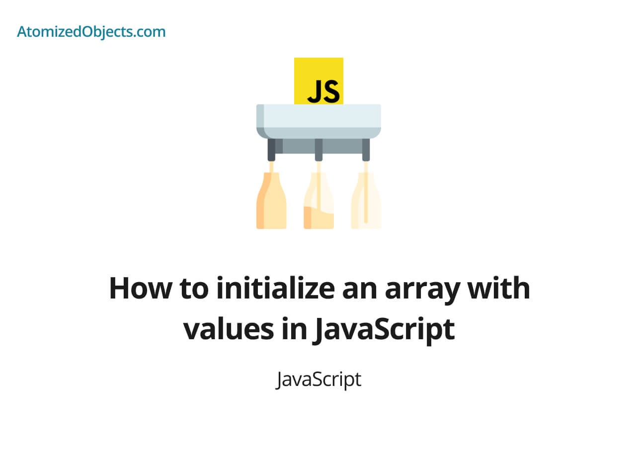 assign values to an array javascript